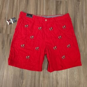 PENNINGTON & BAILES Stadium Shorts GEORGIA BULLDOGS Embroidered Shorts